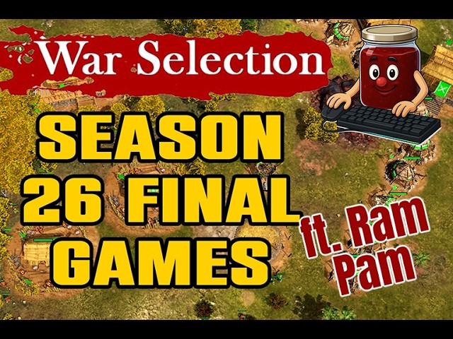 War Selection - Season 26 - last 3 games. ft. Ram Pam, POV gameplay