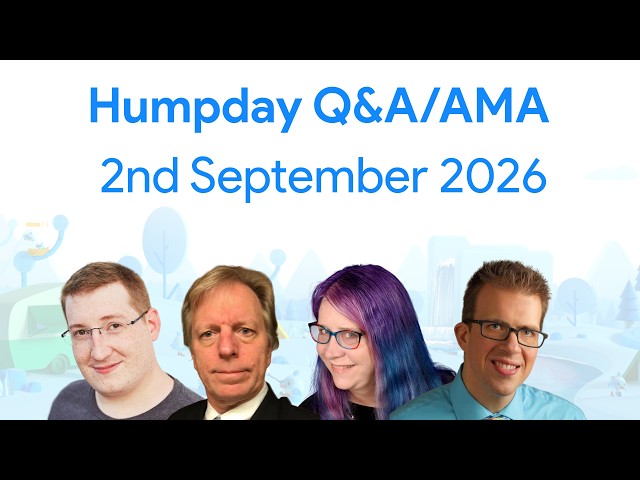 Humpday Q&A/AMA with Live Coding :: 2nd September 2026 :: #HumpdayQandA #Flutter #FlutterCommunity