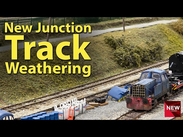 New Junction Model Railway - Track Weathering