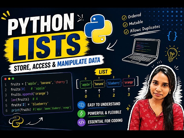Python LISTS - Explained