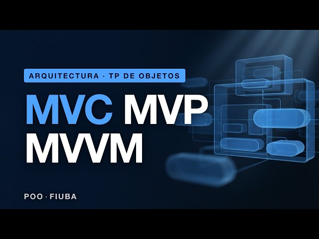 MVC, MVP y MVVM: cuál es la diferencia, con ejemplo en Java