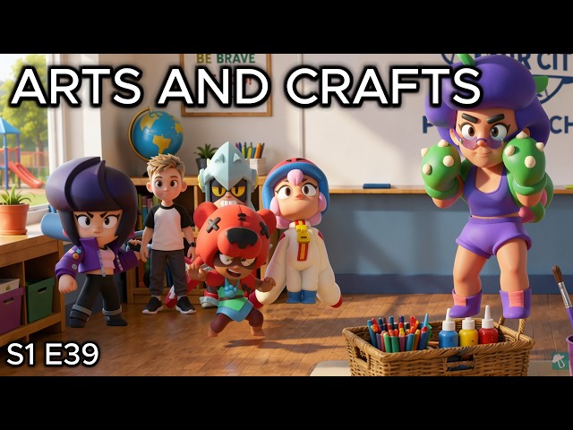 Arts and Crafts (Episode 39) Brawl Stars Kinemaster Speedrun