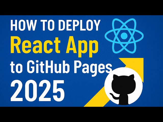 How to deploy React App to GitHub Pages