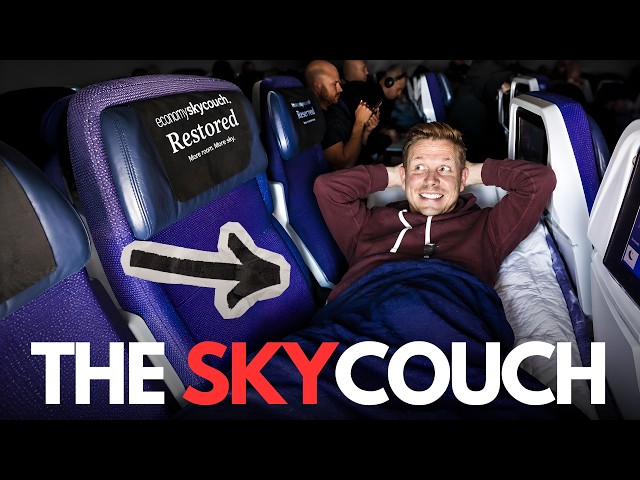 The INFAMOUS SKYCOUCH of Air New Zealand!