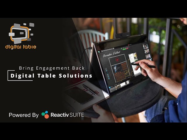 【Digital Table Solution】Bring Engagement Back In Online Calls | FunTech Innovation