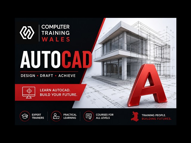 Master AutoCAD with Computer Training Wales | Comprehensive CAD Design Course
