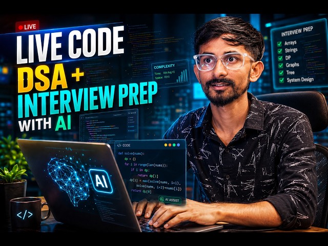 Interview Prep with AI  |Let's Do something | 4 Hours Consistent  |