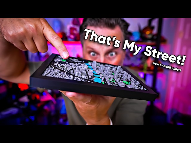 Turn ANY City into a MultiColor 3D Print in Seconds! FREE!