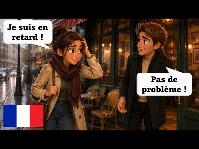 10 Short French Conversations for Beginners (A1-A2) | 30 Minutes of Everyday French Dialogues