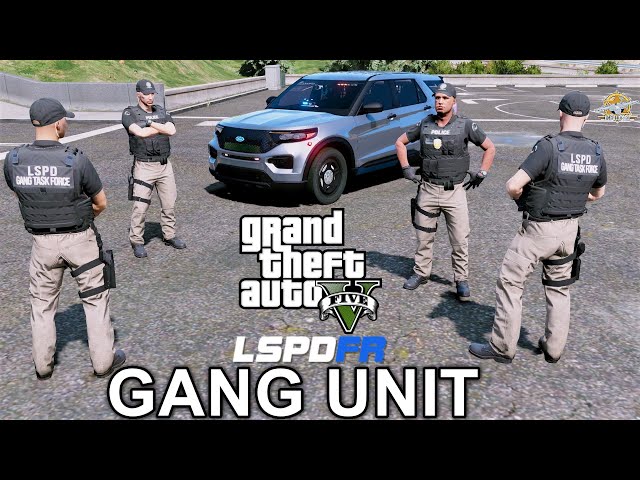 Gang Unit Patrol - GTA 5 LSPDFR Police Mod #777