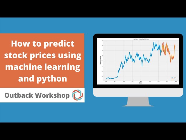 How to predict stock prices using machine learning and python