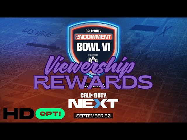 Call of Duty Endowment (C.O.D.E.) Bowl VI All Viewership Rewards