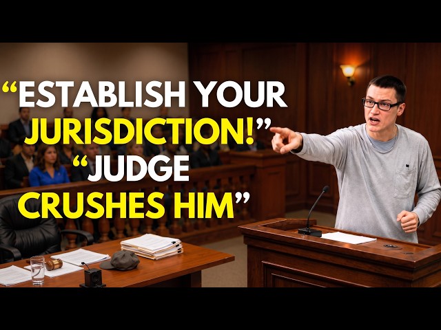 Sovereign Citizen Claims Judge Has NO JURISDICTION — Judge SHUTS Him Down