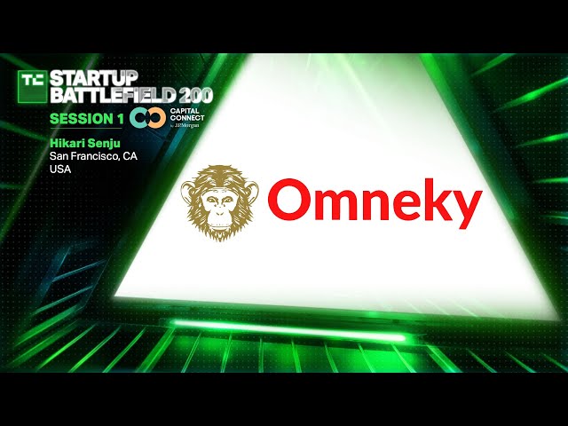 TechCrunch Startup Battlefield - Session 1:  Omneky