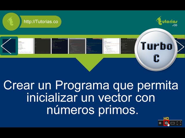 funciones – turbo C (vector con numeros primos)