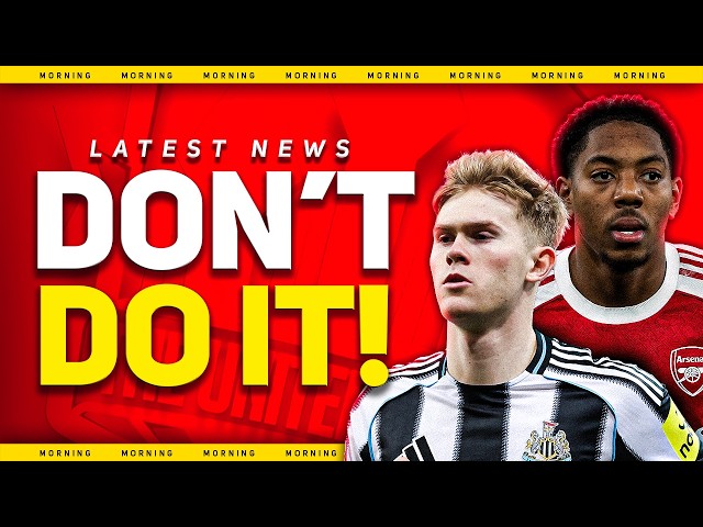 Lewis-Skelly BID? Hall LATEST! NEW JJ Gabriel DEAL? Man Utd Transfer News