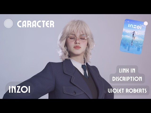 The Most STUNNING inZOI Character Ever Made?! 😲 (Meet Violet Roberts)