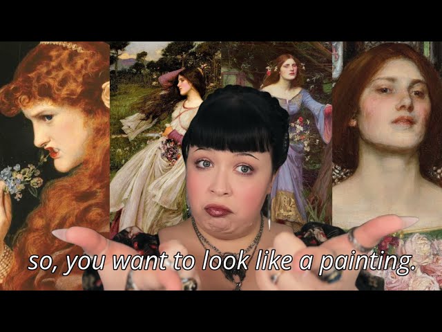 so, you want to look like a painting (a makeup tutorial)