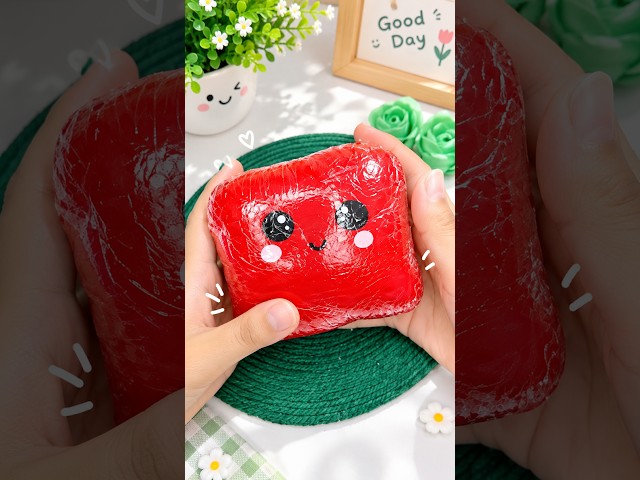 Stop buying toys, make your own squishy! 🧶😱 #diy #crafts #shorts