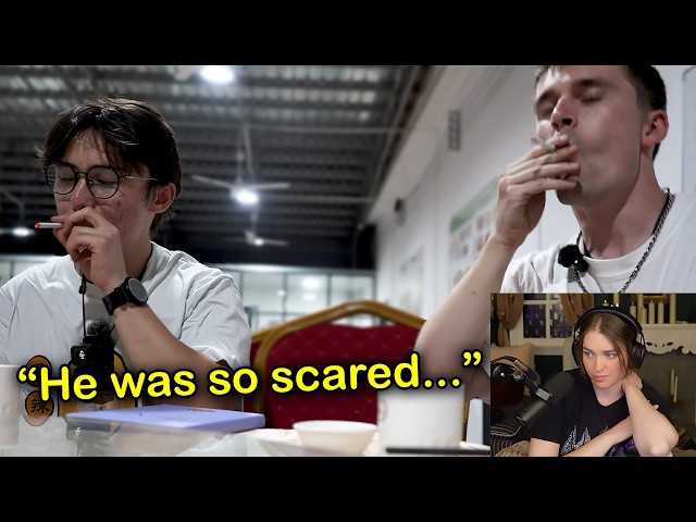 QTCinderella on Ludwig's smoking