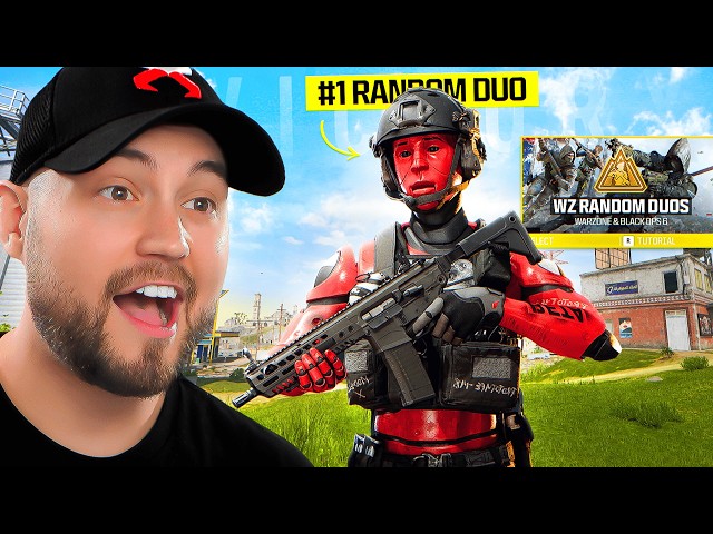 I Met Warzone's FUNNIEST PLAYER in Random Duos! (Warzone 4 Season 2)