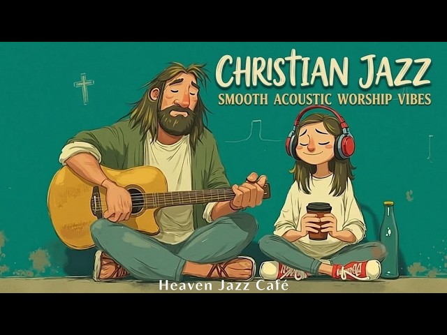 Relaxing Christian Jazz & Peaceful Worship Songs - Smooth Gospel Instrumental Cafe Music