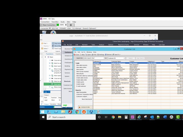 Sage 50 Customer List Report
