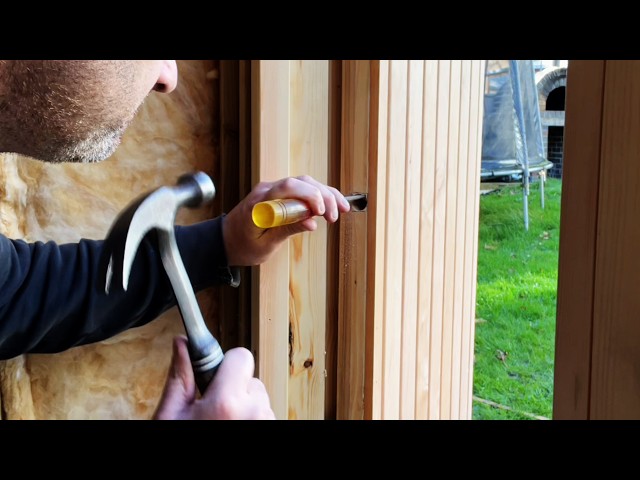 How to Fit a Sauna Door Handle, Roller Latch and Concealed Closer (DIY Guide)