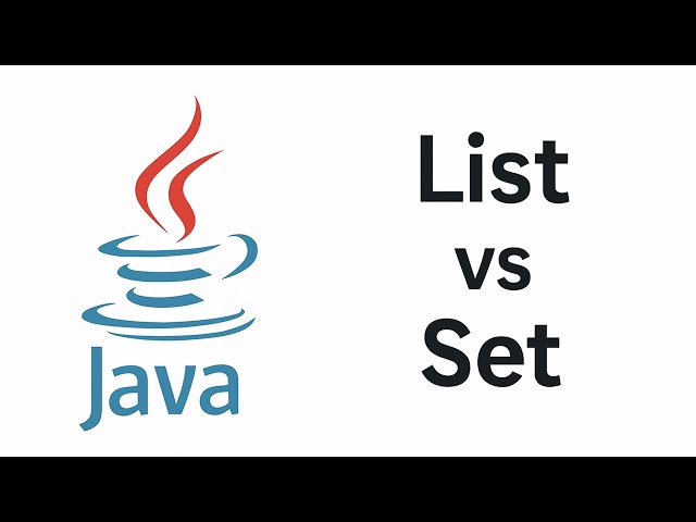List vs Set in Java Collections | Last-Minute Java Interview Guide