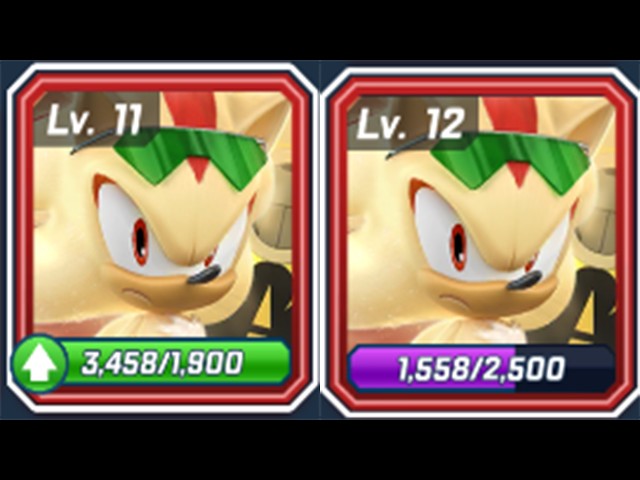 Sonic Forces Speed Battle - Riders Super Shadow Upgraded Level 12 (android, ios) gameplay