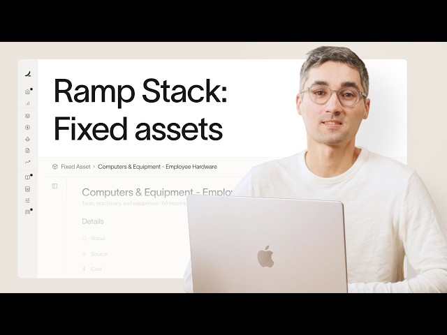Ramp Stack now handles fixed assets