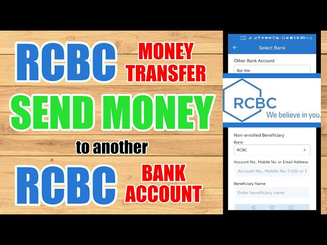 RCBC Money Transfer: How to Send from RCBC to other RCBC Account [Third Party]