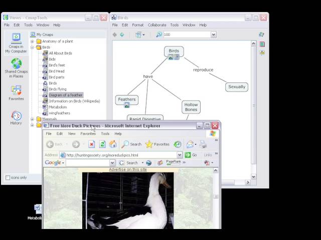CmapTools: Enlazar Recursos a Mapas Conceptuales