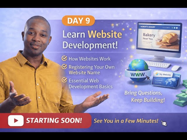 Session 9: Website Basics Explained - Domains, Hosting, HTTPS and How Websites Work