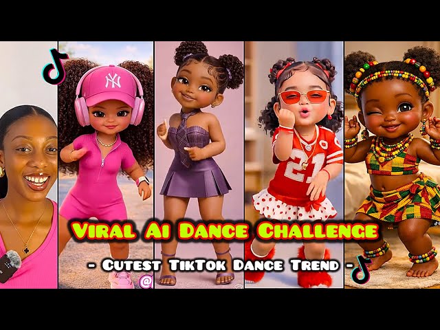 Best of Ai Dancing Babies Dance Trend 😍💖| Which Month Won 🔥- New TikTok Dance Challenge 