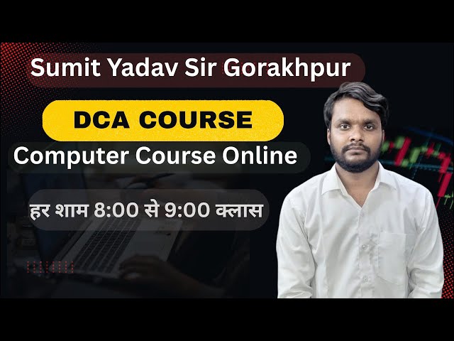 Day 49 Dca Computer Course | Bright Computer Institute Gorakhpur | Sumit Yadav Sir Gorakhpur