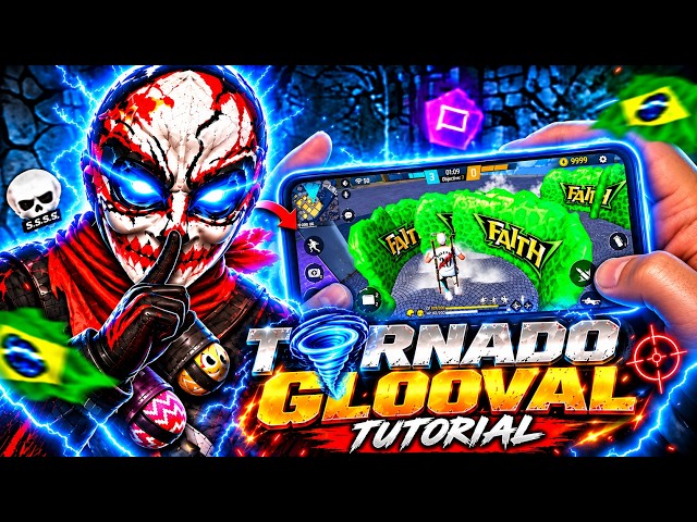 🔥 TORNADO GLOO WALL + HEADSHOT TRICK ☠️ | FREE FIRE TORNADO GLOO WALL TUTORIAL 🥶 |