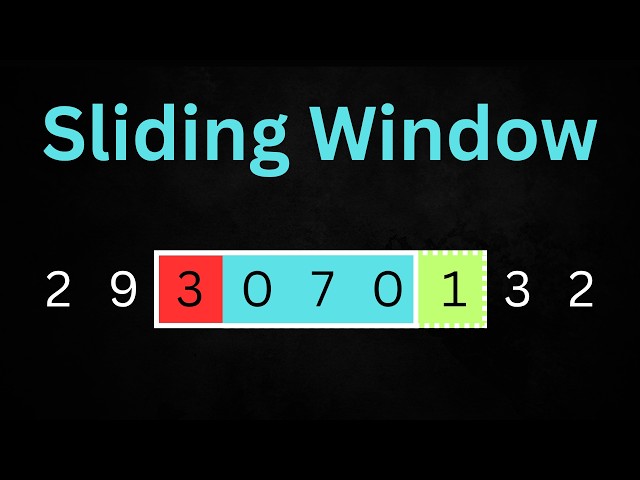 All you need to know about Sliding Window