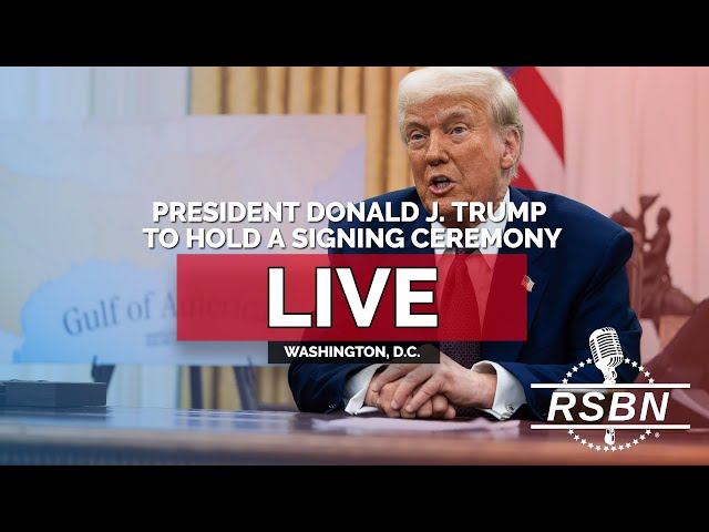 LIVE: President Trump Participates in a Bill Signing Ceremony in the Oval Office - 01/14/26