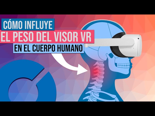 Cómo influye el peso de un visor virtual en el cuerpo humano