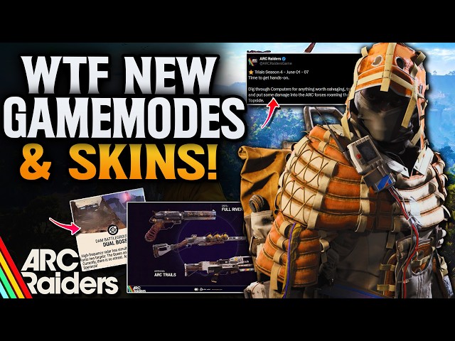 ARC Raiders New Game Modes & Weapon Skins!