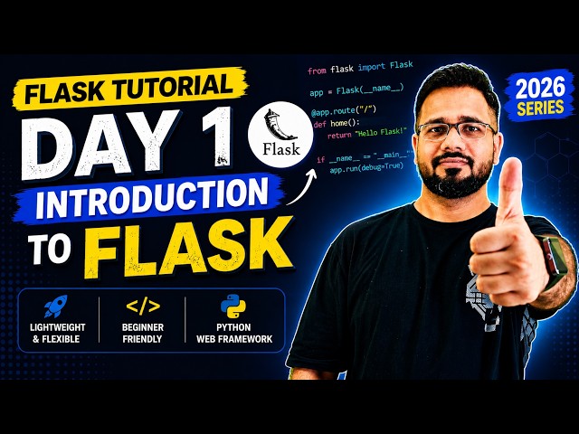 Flask Tutorial #1 - Introduction | What is Flask?