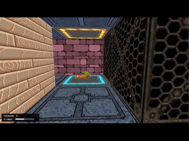 Maze 3D game made with Raylib, shaders and C++