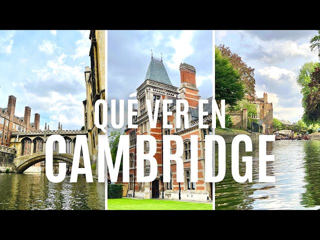 CAMBRIDGE: Things to do and see 🇬🇧 Visiting Cambridge in a day from London