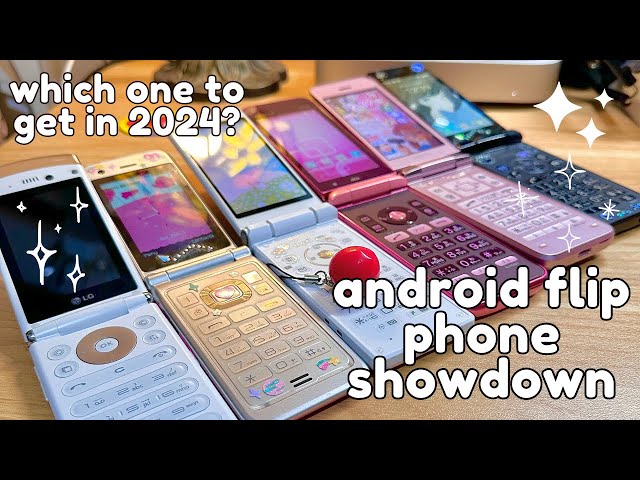 🌸ultimate  japanese flip phone comparison video | kyocera sharp aquos and more!