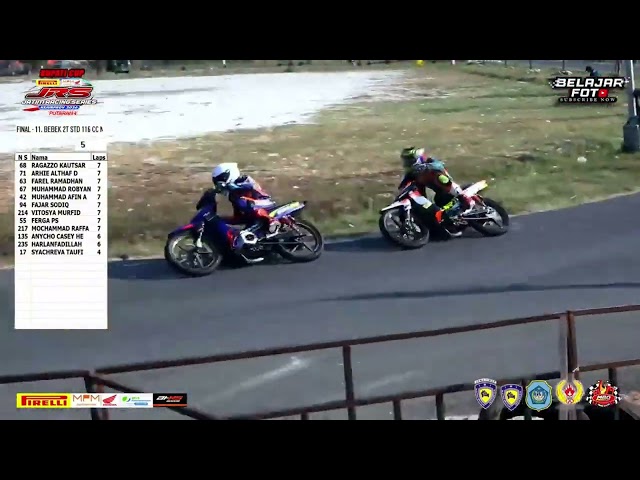 FINAL 2-STROKE UNDERBONE 116CC NOVICE JATIM RACING SERIES 4 LAMONGAN