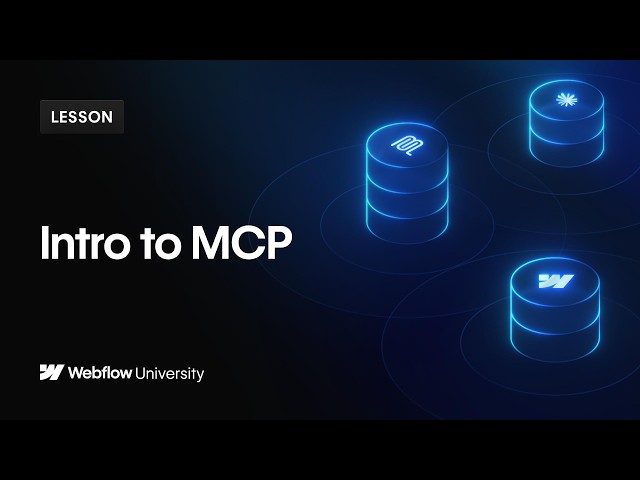Introduction to MCP in Webflow – Webflow tutorial