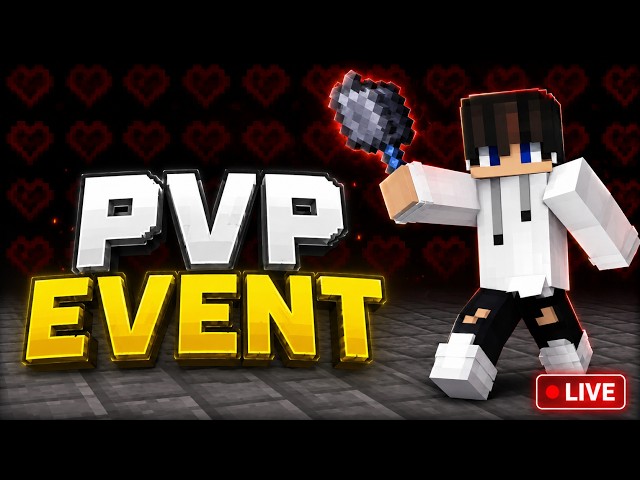 PVP EVENT IN LIVE  | Public SMP | JOIN NOW | 24/7  #minecraft #live