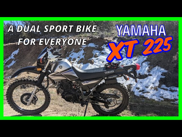 YAMAHA XT 225 SEROW | MOTO CAMPING DUAL SPORT BIKE FOR EVERYONE | XT 250