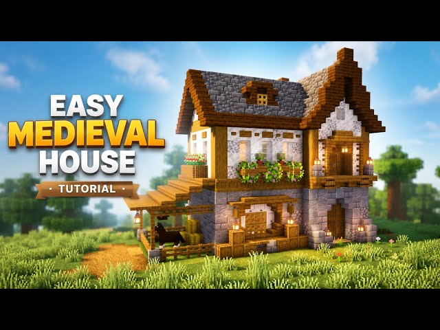 TUTORIAL MEMBUAT RUMAH MEDIEVAL SEDERHANA TAPI KEREN
